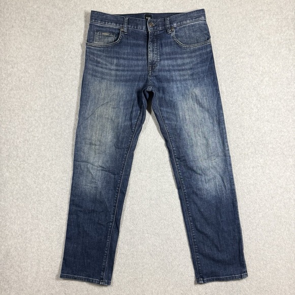Hugo Boss Other - HUGO BOSS Black label Maine1 Jeans Mens 32x30 Whiskers Faded Relaxed Stretch
